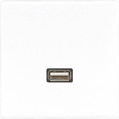 Jung USB-Steckdose LS design LS plus Alpinweiß MALS1122WW - Bild 1
