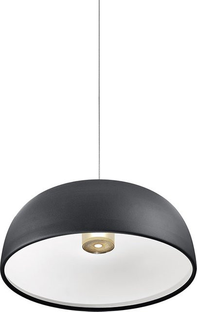 Lumina Tia 400 LED-Pendelleuchte in Schwarz matt, dimmbar, modern und rund - Bild 1