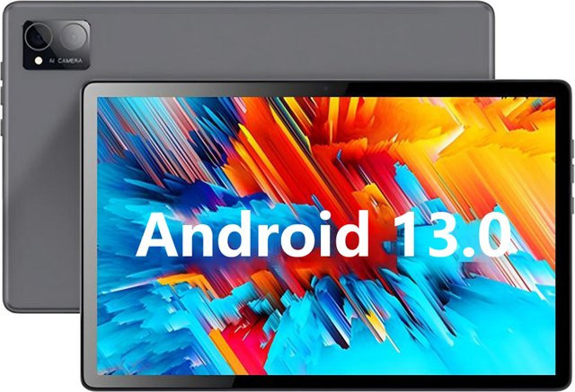 BDF 5G Tablet mit 10,36 Zoll Display, Android 13, 10-Kern Prozessor, 8GB RAM, 256GB ROM, Dual-SIM, WLAN und LTE, Farben: Blau oder Grau - Bild 1