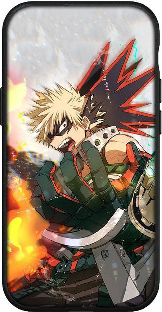 Handyhülle My Hero Academia Bakugou Katsuki für iPhone, Samsung Galaxy, Xiaomi Redmi und andere Modelle, Naturfarben - Bild 1