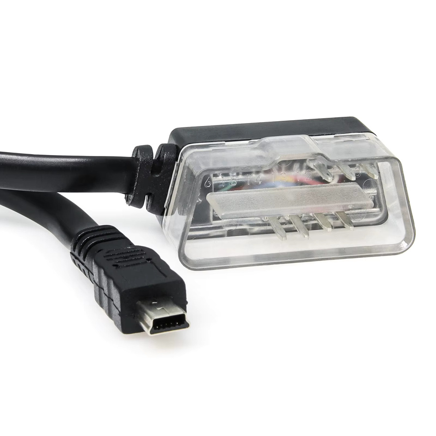 Universal OBD2 auf USB-C Verbindungskabel für Head Up Display, Schwarz, Länge: 170 cm - Bild 3