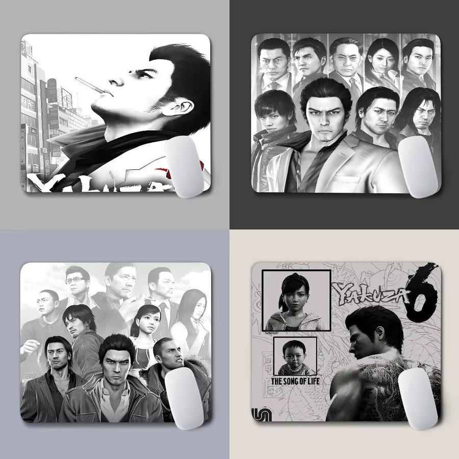 Rastar Y-Yakuza 0 Game Anime Mauspad in Multicolour mit rutschfester Gummibasis für Computer und Laptop - Bild 3
