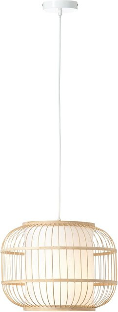 Brilliant Pendelleuchte Bones in Weiß, dimmbar, Durchmesser: 40 cm - Bild 1