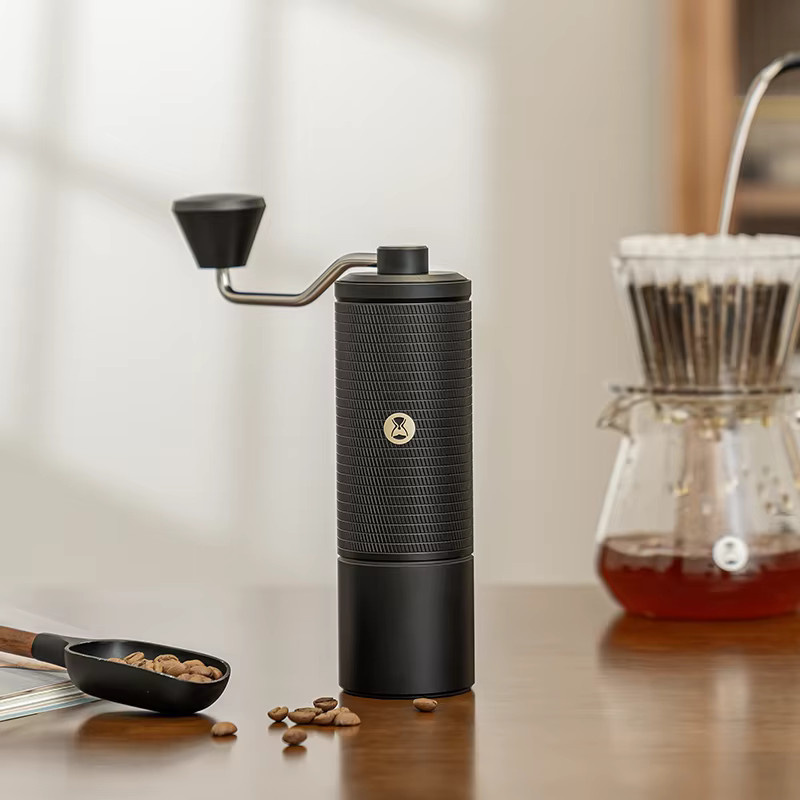 TIMEMORE C5/C5ESP Manuelle Kaffeemühle mit Stahlkern-Mahlwerk in Schwarz - Bild 2