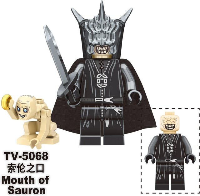 Der Herr der Ringe Elfen Orks Armee Zwerg Rohan Mini Action Spielfiguren Bausteine, ab 14 Jahren - Bild 1