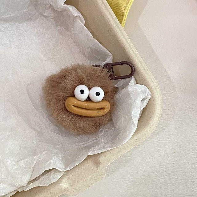 Linyi toy Schlüsselanhänger, Clown Plüsch, Unisex, brown - Bild 1