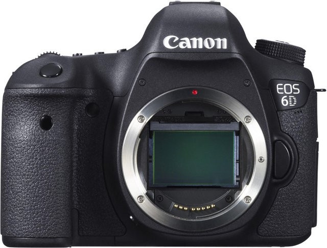 Canon EOS 6D Vollformat-DSLR-Kamera in Schwarz mit 20,2 Megapixel und EF-Mount - Bild 1