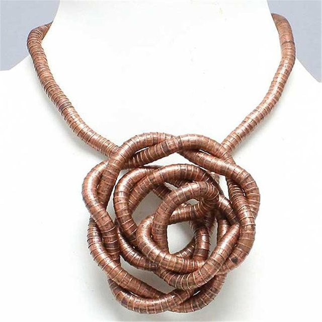 Schlangen Halskette, 90 cm, 5 mm, Eisen, Unisex - Bild 1
