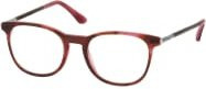 WOOD FELLAS 11077 Brille, Vollrand, quadratisch, pink, red, Unisex - Bild 1