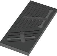 Wera Schaumstoffeinlage 9830 für 6000 Joker Set, schwarz, leer - Bild 1