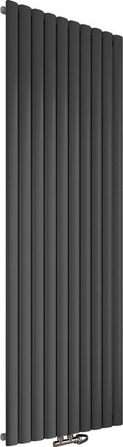 Ximax Raumheizkörper Fortuna Anthrazit mit Mittenanschluss, Leistung: 1236 Watt, Breite: 180,0 cm, Höhe: 55,0 cm - Bild 1