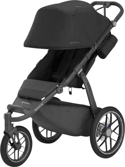 UPPAbaby Kinderwagen Ridge V2 Offroad Jogger Sportwagen in Schwarz mit Federung und Aluminiumgestell - Bild 1