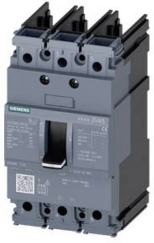 Siemens 3VA5180-6ED31-0AA0 Leistungsschalter in Grau mit einem Einstellbereich von 80 A und einer maximalen Schaltspannung von 690 V/AC - Bild 1
