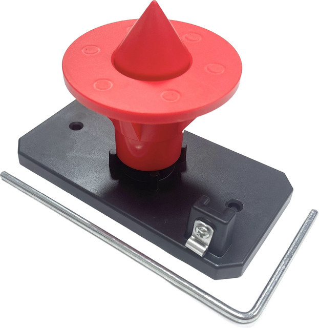 DAZZLEEX Magnetische Wandhalterung für Rasenmäherklingen Balancer 339075B 42-047 in Rot - Bild 1
