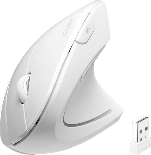 Ergonomische Funkmaus Perixx PERIMICE-713 N W in Weiß mit 6 Tasten und bis zu 2000 dpi - Bild 1
