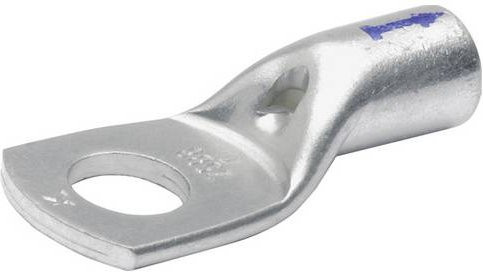 Klauke Rohrkabelschuh M10 aus Kupfer in Silber - Bild 1
