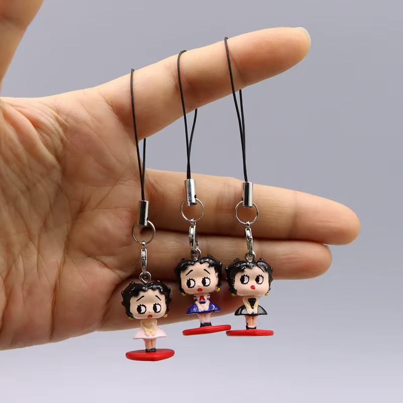 Betty Boop Anhänger, PVC, Unisex - Bild 2