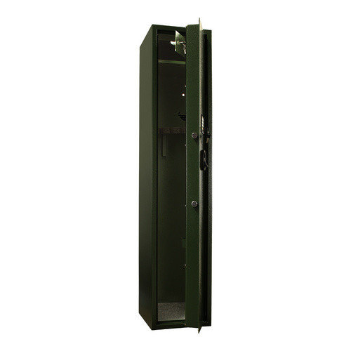 Rottner Waffenschrank Guntronic Tresor aus Stahl in Grün, B/T/H: 30 x 40 x 145 cm - Bild 2