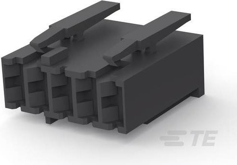 TE Connectivity Leiterplattensteckverbinder Schwarz, Rastermaß: 5 mm, Polzahl: 5 - Bild 1