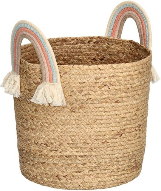 Zeller Korb Rainbow multicolor aus Baumwolle mit Griffen B/H/L: 35 x 34 x 35 cm - Bild 1