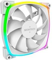 Montech AX120 PWM ARGB PC-Gehäuse-Lüfter Weiß B/H/T: 120 x 120 x 25 mm - Bild 1