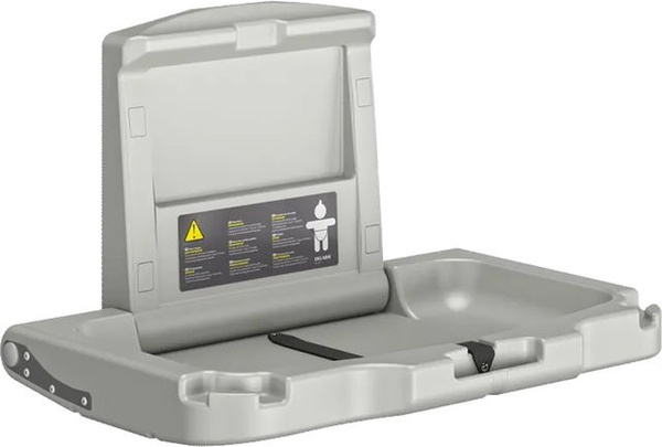 Delabie Wickeltisch zur Wandmontage aus Polyethylen (HDPE)