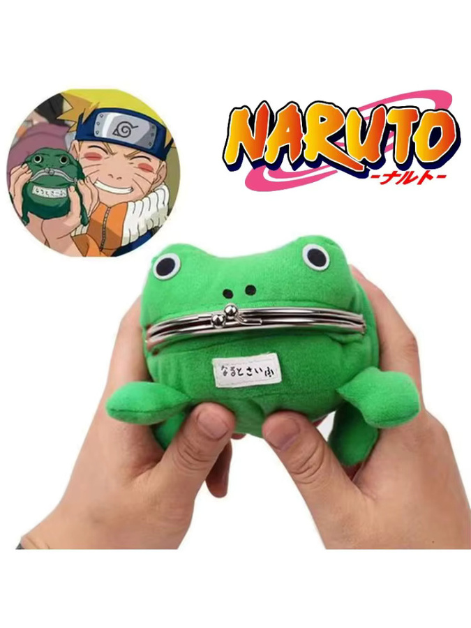 Bandai Naruto Frosch-Geldbörse, Japanisches Anime-Motiv, Kleine Geldbörse - Bild 4