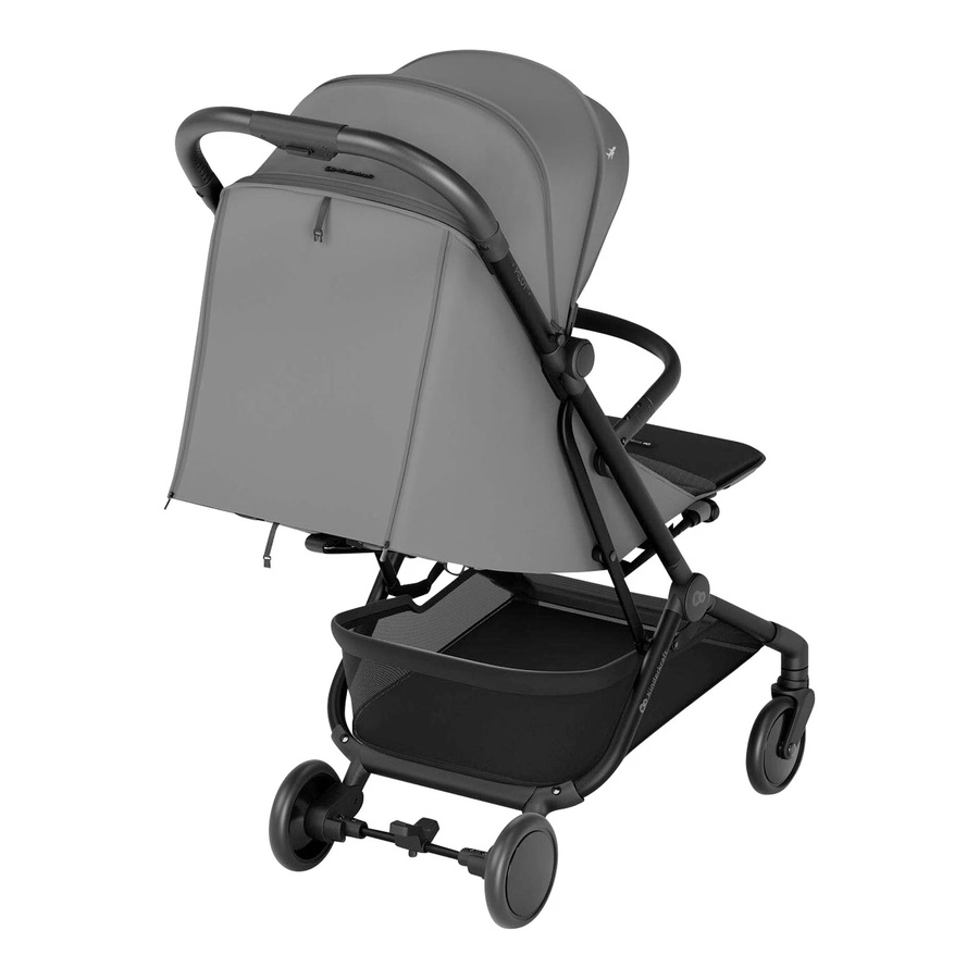 Kinderkraft Buggy PILOT 2 Travel Buggy in Grau mit Aluminiumgestell und Einhand-Faltfunktion - Bild 3