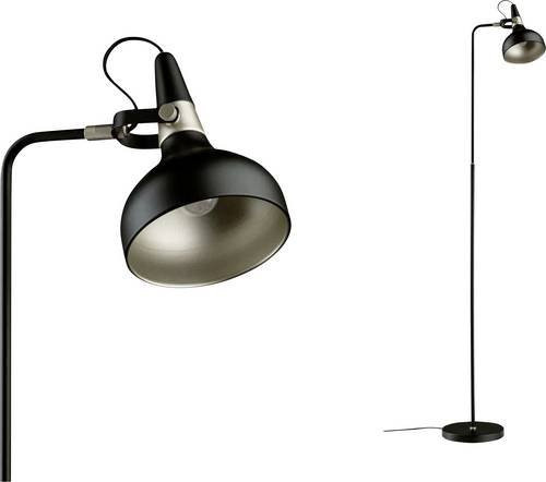 Paulmann Stehlampe 78480 E14 Schwarz matt und Champagner modern verstellbar - Bild 1