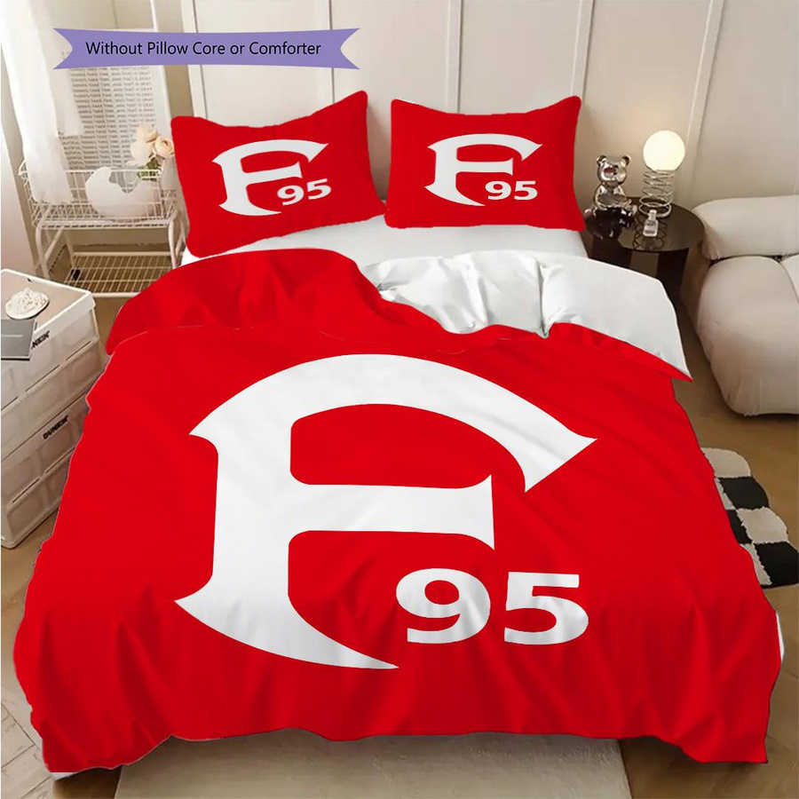 Manus Home Bettwäsche Set Fortuna Düsseldorf mit 1 Bettbezug und 2 Kissenbezügen, B/H: 135 x 200 cm - Bild 2