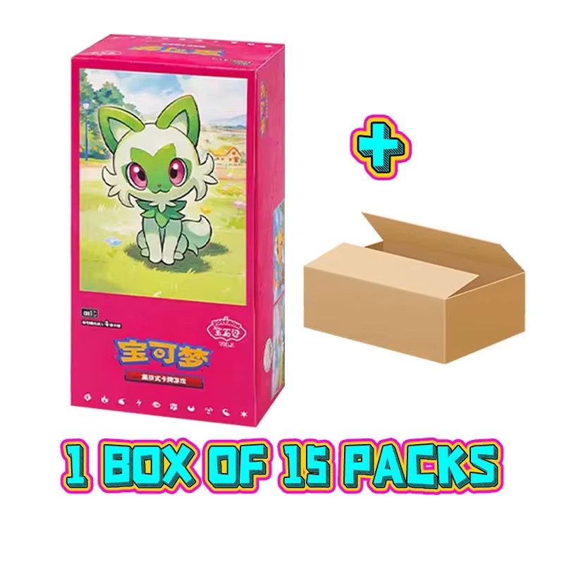 Pokémon GEM Pack Original Vol.1&2, Trading Kartenbox, Chinesisch - Bild 2