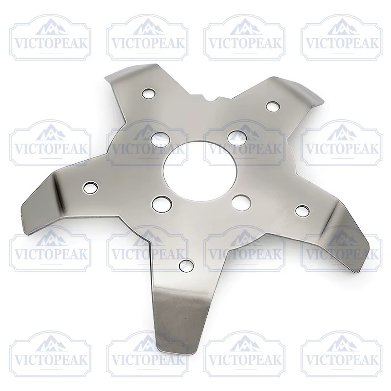 Victopeak Anti-Tangle-Klingen-Unkrautentferner-Set in Silber für Rasenmäher, Freischneider und Trimmer - Bild 3