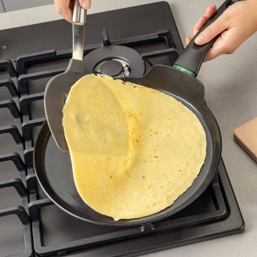 Fackelmann Crêpepfanne mit Keramikbeschichtung in Schwarz und Grün, Durchmesser: 26 cm - Bild 1