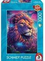 Schmidt Spiele Puzzle Löwe im Farbenwind, Bunt / Mehrfarbig, 1000 Teile - Bild 1