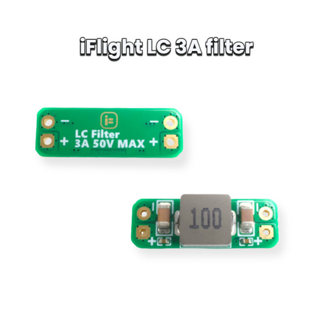 iFlight LC 3A Filter 5-30V mit integriertem Verpolungsschutz zur Reduzierung von Strahlung für FPV-Drohnen - Bild 1