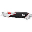 Wedo Cutter Safety Super mit integriertem Folienschneider und Rundmesser in Schwarz-Silber - Bild 2