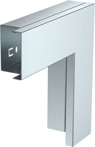 OBO Bettermann Montagezubehör 6247504, Farbe: Silber, L x B x H: 180 x 60 x 40 mm - Bild 1