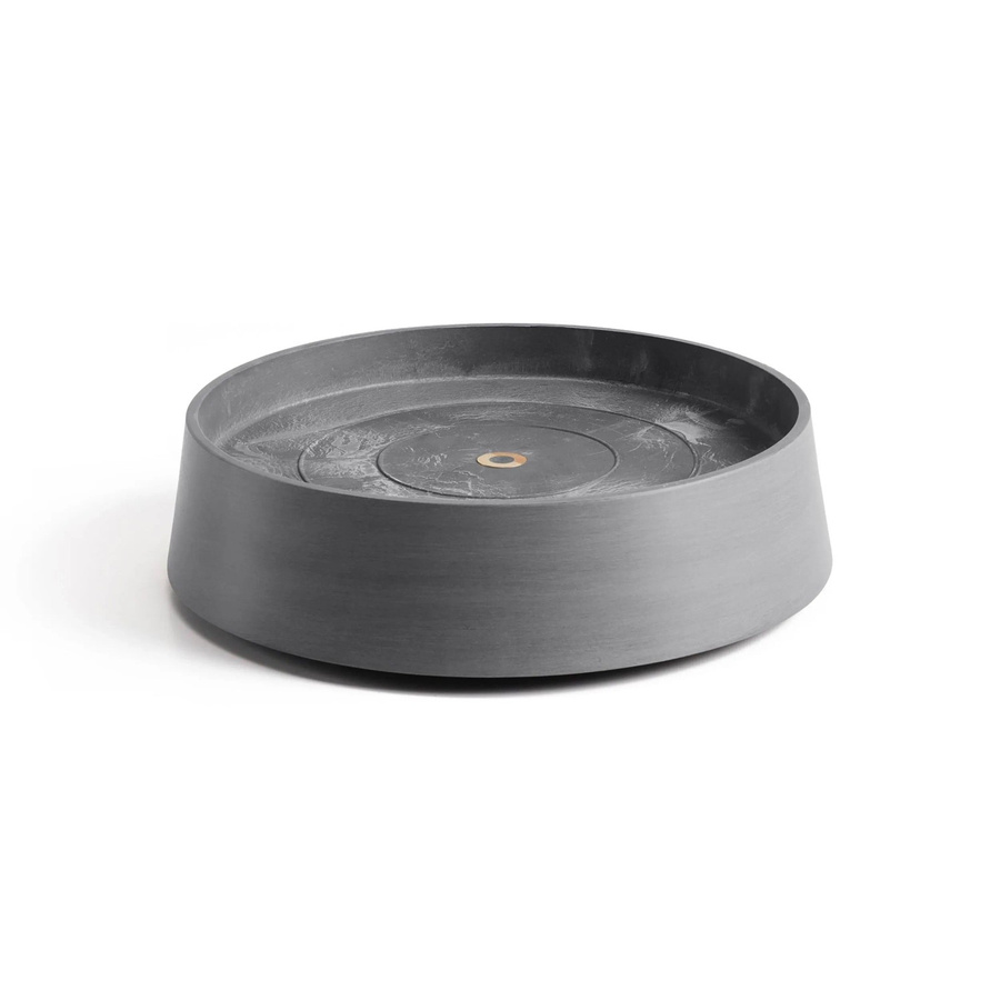 Ecopots Untersetzer Oslo aus recyceltem Kunststoff in Grau, B: 32,2 cm, H: 8,5 cm - Bild 2