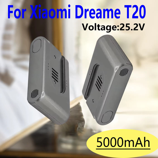 Xiaomi Ersatzakku 25,2 V 5000 mAh Li-Ion für Dreame T20 T10 V12S V16S R10pro Akku-Staubsauger - Bild 1