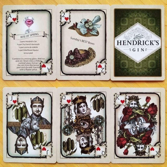 Hendrick's Gin Spielkarten-Set, 52-Karten-Deck - Bild 1