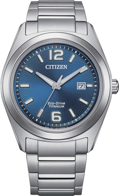 Citizen Armbanduhr, Solar, Titanium, Blau, 41 mm, Herren - Bild 1