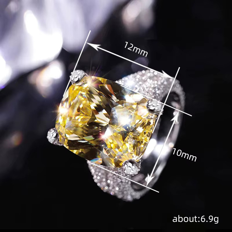 Huitan Ring, Silber, Zirkonia, Damen - Bild 4