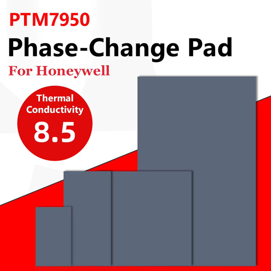 Honeywell PTM7950 Phasenwechsel-Silikonpad für Laptop CPU GPU in Grau, verschiedene Maße verfügbar - Bild 2