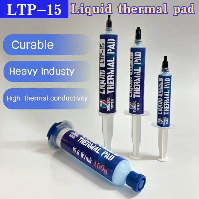 OEING LTP-15 Flüssiges Wärmeleitpad Blau, 15,8W/mk Wärmeleitpaste für CPU GPU Laptop PS5 und Smartphone - Bild 1