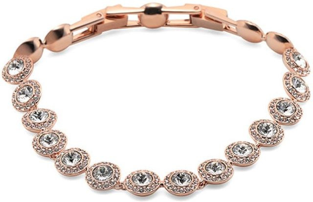 Swarovski Una Angelic Tennis Medium Armband, beige, Damen - Bild 1