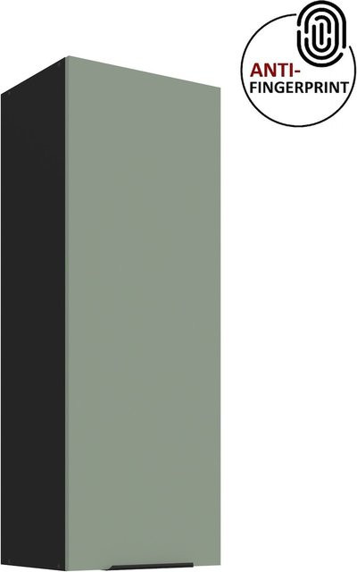 ARIA Hängeschrank Aquamarin Küchenzeile mit Anti Fingerprint Oberfläche Höhe: 40 cm, Breite: 90 cm - Bild 1