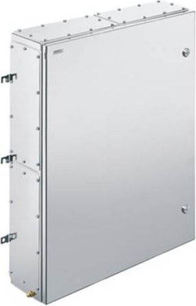 Weidmüller Installations-Gehäuse KTB QL 987420 S4E3 aus Edelstahl in Silber, B: 740 cm, T: 980 cm, H: 200 cm - Bild 1