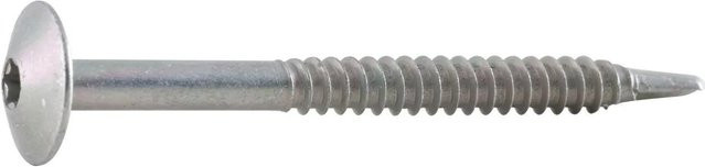 SFS Kopplungsschraube mit Bohrspitze und TX25 Torx, Farbe: Silber, 100 Stück - Bild 1