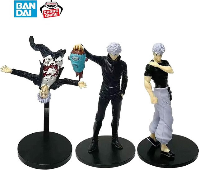 Bandai Jujutsu Kaisen Satoru Gojo Awakening Flying Modell Anime Figur aus PVC, Multicolor, Höhe: 23 cm - Bild 1