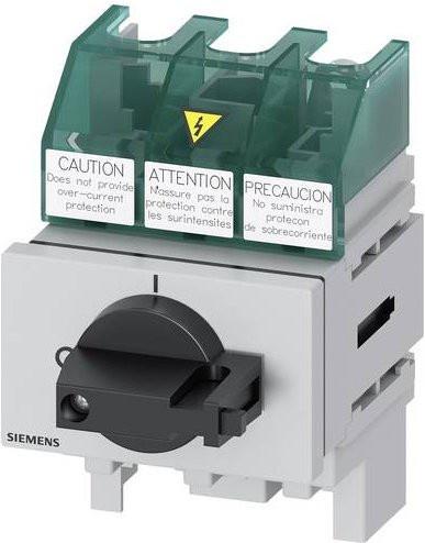 Siemens Lasttrennschalter 3LD50000TK11 in Schwarz und Grau - Bild 1